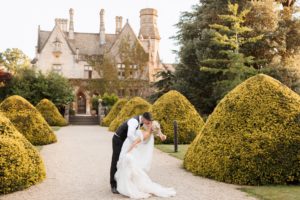 Couple at Manor by the lake