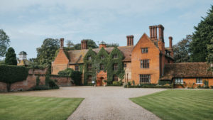 Front of house Woodhall Manor