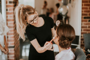Make up artist bride
