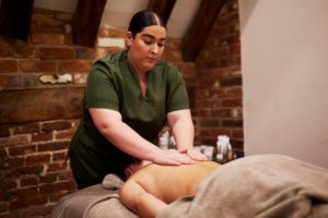 Massage at Seckford hall spa
