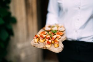 Manor by the Lake canapes